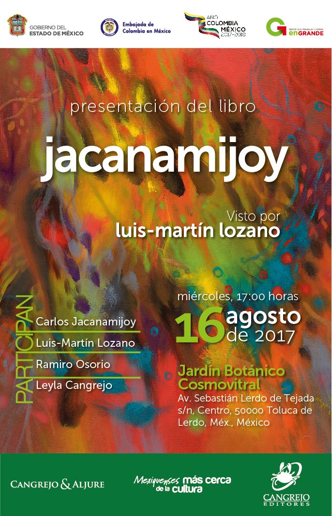 Presentación en Toluca del libro Jacanamijoy
