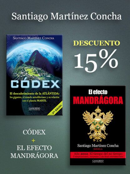 Oferta Códex + El efecto Mandrágora | Santiago Martínez Concha